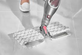 To minimize the risk of water leaking in between the planks, mop along the planks and stay with the grain. On Test The Shark Klik N Flip Automatic Steam Mop