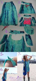 Diy No Sew Slip Dress Craft Your Home Diy Summer Clothes Diy Clothes Refashion Diy Clothes