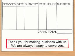 How To Make An Invoice 9 Steps With Pictures Wikihow