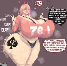 chainsaw man, power (chainsaw man), artist request, omicrongamma, 1boy - R34  Vault