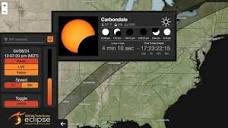 This interactive map shows the best time to see the solar eclipse ...