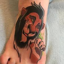 The lion tattoo continues to be one of the most popular tattoo ideas for men. Tattoo Uploaded By Xavier Lion King Tattoo By Nikki Rex Scar Nikkirex Lionking Disney Waltdisney Film Movie Animated Lion Animal Scar Villain 110317 Tattoodo