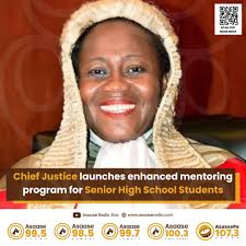 Chief Justice launches enhanced Mentoring Program for Senior High School  Students to inspire interest in the legal profession #AsaaseNews