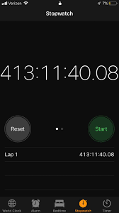 A cool little 11 min timer! Left My Stopwatch Going For 413 Hours 11 Minutes And 40 08 Seconds Then I Saw This Notinteresting