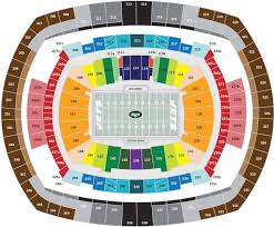 New Jets Stadium Seating Chart