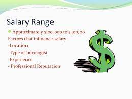 Salary of an oncologist in 2015. Oncologist Health Presentation Block3