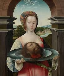 Salome With The Head Of Saint John The Baptist Pin On Relics