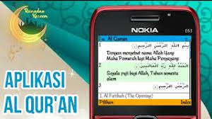 ☑️ baca al quran terjemahan. Symbian Os Nokia E63 Aplikasi Al Qur An The Qur An Application Youtube