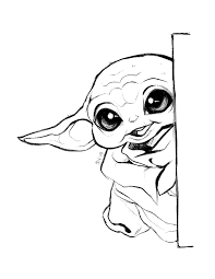 Works on both desktop and mobile! Baby Yoda Coloring Pages Coloring Rocks