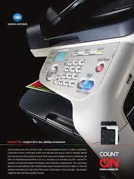 About current products and services of konica minolta business solutions europe gmbh and from other associated companies within the group, that is tailored to my personal interests. Bizhub C25 Brochure Fax Image Scanner