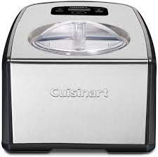Pour the mixture through the spout and then cover with the cap. Amazon Com Cuisinart Ice 100 Compressor Ice Cream And Gelato Maker Silver 1 1 2 Quart Kitchen Dining