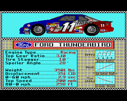 Bill elliott's nascar challenge (usa). Bill Elliott S Nascar Challenge Amiga Game Download Adf Lemon Amiga