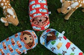 Sleeping Bags Sewing Stuffed Animals Animal Sleeping Bag Diy Stuffed Animals