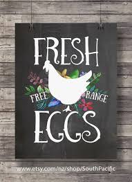 Don't let the chickens go to roost before visiting this fun collection of chicken kitchen decor by park designs and c&f enterprises. Fresh Eggs Country Kitchen Wall Art Chalkboard Printable Chicken Eggs Kitchen Wall Art Instant Download Digi Etsy Painting Printable Art Kitchen Wall Art
