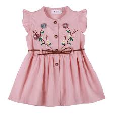 Amazon Com Weixinbuy Toddler Baby Girl S Embroidered Flower Cotton Party Wedding Princess Dr Embroidered Baby Clothes Pink Baby Dress Fashionable Baby Clothes