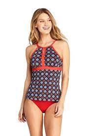 Women S Keyhole Tankini Top Swimsuit Print Women Swimsuits High Neck Tankini Swimsuits