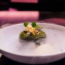 Where Science Meets Food This Incredible Marscapone And Chocolate Tart With Sake Ice Cream Is Just One Of The Reasons Why Mizzbz Have Won The Coveted Chef Ha