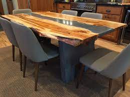 Dining table made from vintage black walnut, custom made by petersen antiques. Handcrafted Wood Furniture Seattle Wa Solid Wood Dining Table Sets Seattle Unique Dining Tables