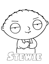 Click on the image to view the pdf. Stewie Griffin Coloring Pages Free Printable Coloring Pages For Kids
