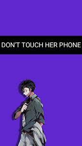 Dabi Wallpaper Don T Touch Her Phone Anime Lock Screen Wallpapers Anime Wallpaper Iphone Anime Wallpaper