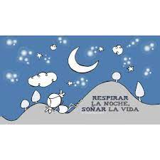 Lamina Respirar La Noche Frases Lindas De Buenas Noches Frases De Ninos Noche