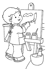 Preschool Coloring Pages Artist Preschool Coloring Pages Coloring Books Cool Coloring Pages