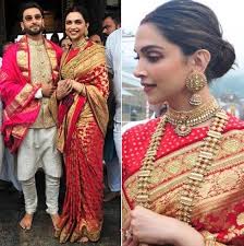 Deepika Padukone Saree Deepika Padukone In Saree Deepika Padukone On Saree Deepika Padu Indian Bridal Outfits Traditional Indian Dress Wedding Saree Collection
