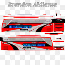 , livery bus simulator hd, livery bus xhd, livery bus sdd dan lainnya. Livery Bussid Png Free Download Travel Vehicle Livery Bussid
