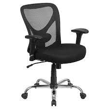 flash furniture hercules series 400 lb capacity big and tall black mesh swivel task chair with height adjustable back and arms walmart com tall office chairs tall desk chair swivel office chair