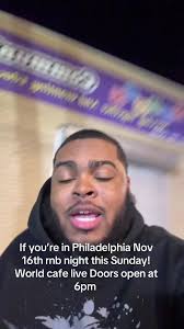 The Lounge at World Cafe Philly Kenzie Cait