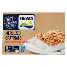 Bastano pochissimi ingredienti e il piatto è pronto in circa mezz'ora. Frosta Merluzzo Gratinato Con Pomodoro E Basilico 360 G