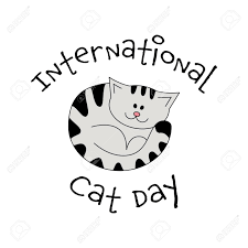 Some cat pictures to bless your eyes. International Cat Day Vector Card Illustration With Lovely Cartoon Style Kitten Cartoon Invitation On Light Backdrop Beautiful Abstract Illustration With Cat Holiday Greeting Card With Kitten Royalty Free Cliparts Vectors And Stock