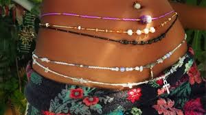 how to wear waist beads for body awareness