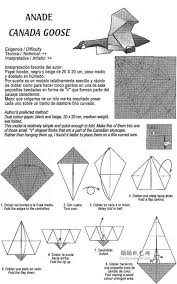 romandiaz的大雁手工折纸图解教程 origami animals origami bird origami