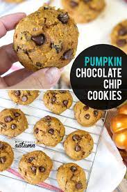 Easy 5 Ingredient Pumpkin Chocolate Chip Cookies It S Always Autumn Recipe Pumpkin Chocolate Chip Cookies Pumpkin Chocolate Chip Cookies Easy Pumpkin Chocolate Chips