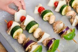 How To Cook Kabobs In A Conventional Oven Livestrong Com Recipes Veggie Kebabs Oven Cooking