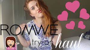 How long does romwe take to deliver? Romwe Try On Haul My 1st Experience Shipping Sizing Youtube