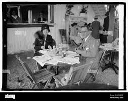 Basil Mills & Miss Constance Binney, 5/17/24 Stock Photo