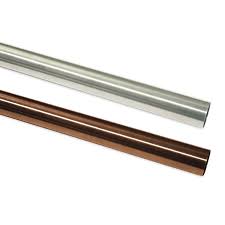 Die hochwertige stange der gardinia stilgarnitur chicago aus metall hat einen ø von 20 mm und ist in unterschiedlichen längen und farben verfügbar. Gardinia Stange Chicago O 20 Mm Edelstahloptik 120 Cm Kaufen Bei Obi