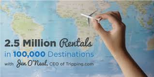 Allen brack is leaving the company and that jen oneal and mike ybarra. Vrs068 2 5 Million Rentals In 100 000 Destinations With Jen O Neal Ceo Of Tripping Com Vacation Rental Formula