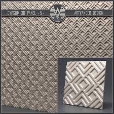 Gypsum 3d Panel 5 In 2020 3d Panels Paneling Wall Cladding