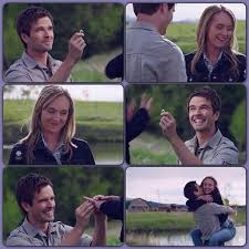 Ty Ask Amy To Marry Him She Said Yes Heartland Tv Heartland Ty And Amy