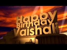 Happy Birthday Vaishali Youtube