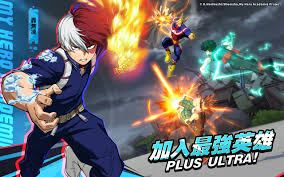 Become a symbol of peace for the bustling city! My Hero Academia The Strongest Hero Pre Register Download Tap Booster