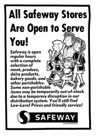 Safeway Grocery July 1976 Vintage Ads Old Logo Grocery