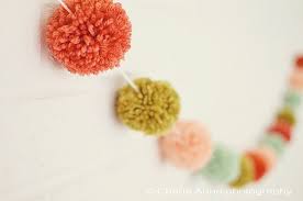 Diy Floating Pompom Garland The Sweetest Occasion Diy Garland Baby Nursery Diy Diy Crafts