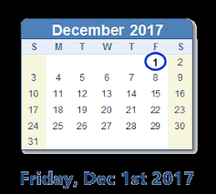 For december, we will run another holiday challenge including:a holiday story set in. December 1 2017 Date In History News Social Media Day Info