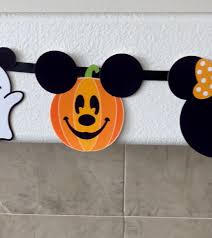 Disney Inspired Halloween Banner