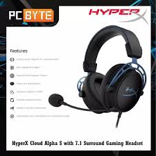 Hyperx cloud alpha provides the best gaming headset experience with superior sound with dual chamber drivers and multiplatform compatibility. Hyperx Cloud Alpha S With 7 1 Surround Gaming Headset Lazada
