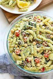 Are You Ready For A Mouthwatering Vegan Pasta Salad Recipe This Creamy Greek Pasta Salad With Cashew V Vegan Pasta Salad Greek Salad Pasta Pasta Salad Recipes